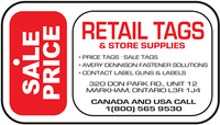 Retail Tags & Store Supplies
