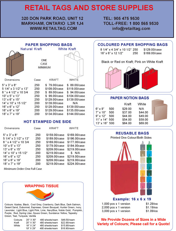 Paper bags