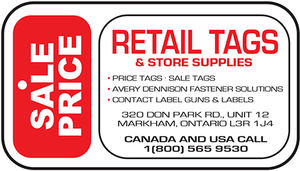 Retail Tags & Store Supplies